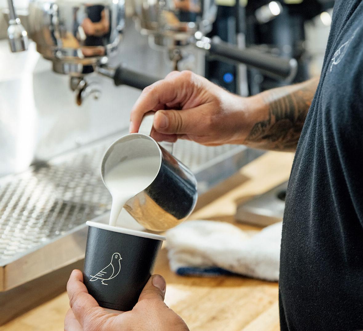 Low Pigeon macchiato